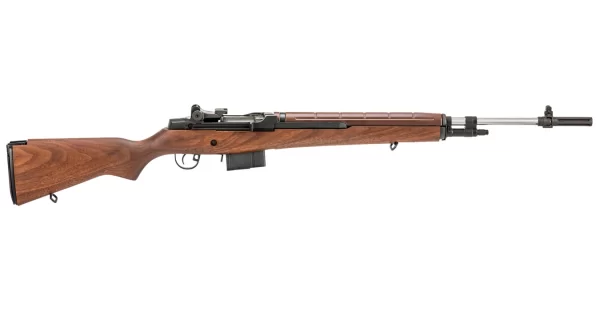 Springfield M1A Loaded 308 with Walnut Stock and Stainless Steel Barrel