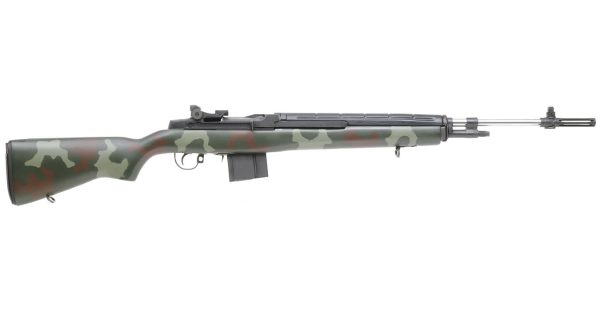 Springfield M1A Super Match 308 with McMillan Marine Corps Camo Stock and Douglas Heavy Match