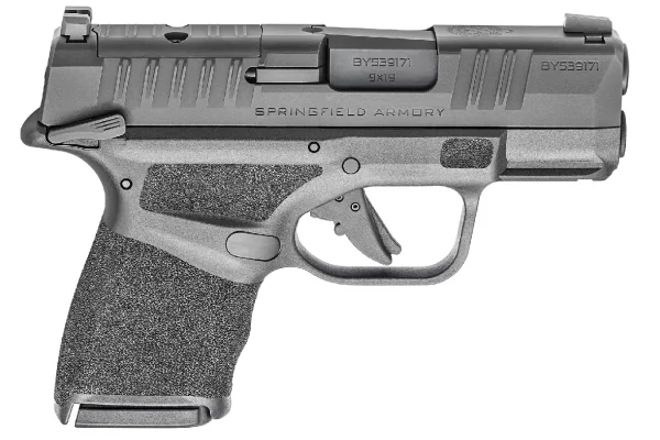 Springfield Hellcat 9mm Black Micro Compact Optics-Ready Pistol with Manual Safety