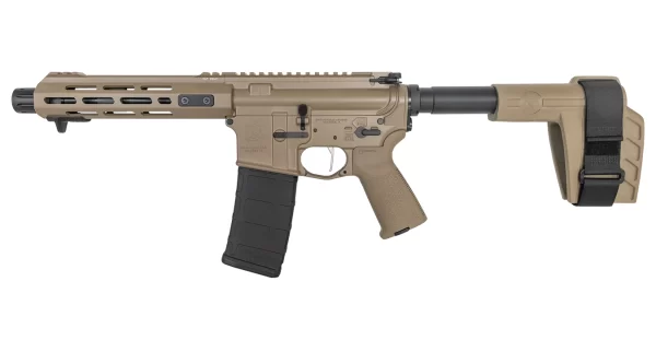 Springfield Saint Victor 5.56mm Semi-Auto AR-15 Pistol with FDE Cerakote Finish