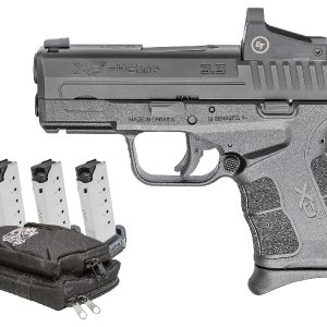 Springfield XDS Mod.2 9mm Gear Up Package with Crimson Trace Red Dot Five Magazines and Ran