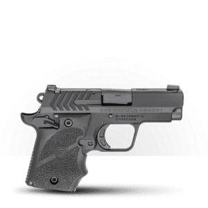 911 3″ 9MM HANDGUN W/ SA RUBBER GRIPS – NITRIDE