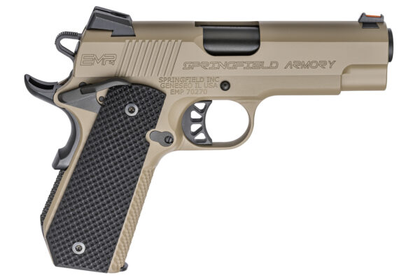 Springfield 1911 EMP 4.0 9mm Concealed Carry Contour Desert FDE