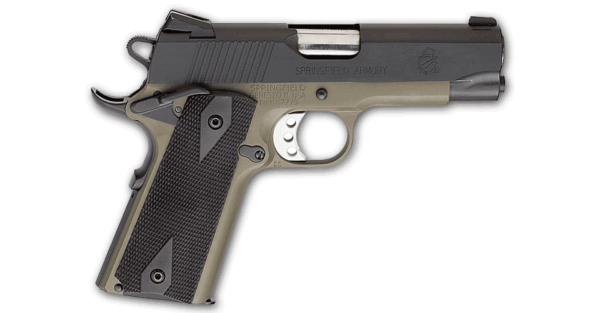 Springfield 1911 Lightweight Loaded Champion 45ACP OD Green