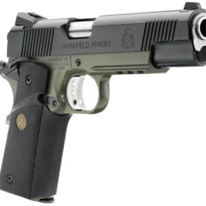 Springfield 1911 Loaded MC Operator 45ACP OD Green Armory Kote