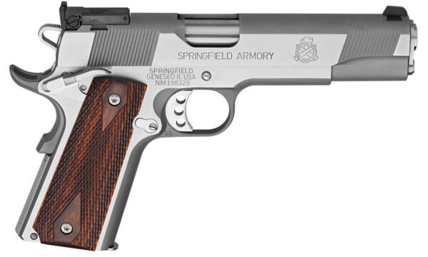 Springfield 1911 Loaded Target 45ACP Stainless Steel