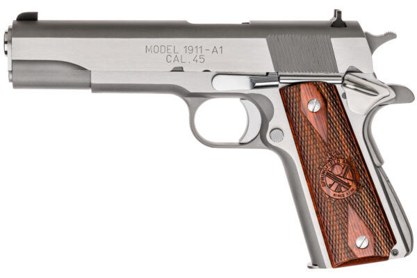 Springfield 1911 Mil-Spec .45 ACP Stainless Steel with 6 Magazines and Range Bag