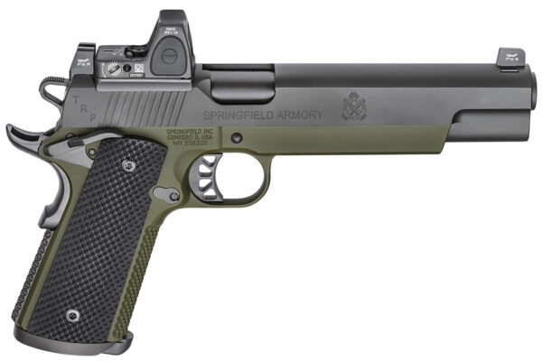 Springfield 1911 TRP 10mm Long Slide with Trijicon RMR Reflex Sight and Range Bag