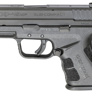 Springfield XD Mod.2 .45 ACP Sub-Compact Black Gear Up Package with 5 Mags and Range Bag