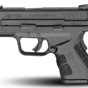 Springfield XD Mod.2 40 S&W Sub-Compact Black with GripZone