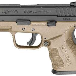 Springfield XD Mod.2 40 S&W Sub-Compact Flat Dark Earth (FDE) with GripZone