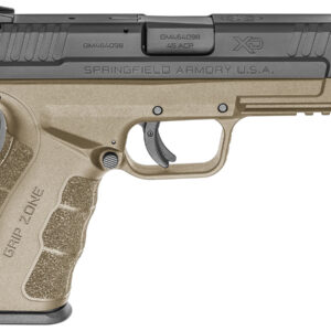 Springfield XD Mod.2 45 ACP 4.0 Flat Dark Earth (FDE) Service Model with 3 Magazines