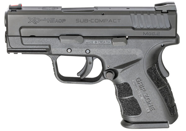 Springfield XD Mod.2 45ACP Sub-Compact Black with GripZone