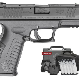 Springfield XDM 9mm 3.8 Full-Size Black Instant Gear Up Package with 5 Mags