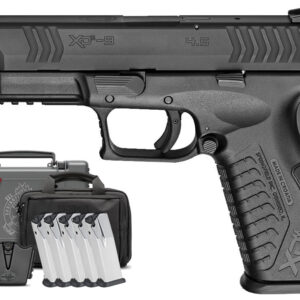 Springfield XDM 9mm 4.5 Full-Size Instant Gear Up Package with 5 Mags