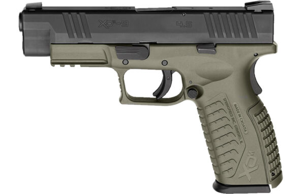 Springfield XDM 9mm 4.5 Full-Size OD Green