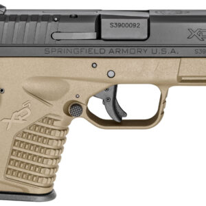 Springfield XDS 3.3 Single Stack 40 S&W Flat Dark Earth (FDE) Essentials Package