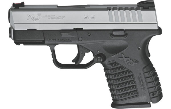 Springfield XDS 3.3 Single Stack 45ACP Bi-Tone Pistol (Manufacturer Sample)