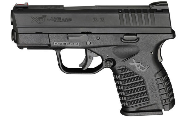 Springfield XDS 3.3 Single Stack 45ACP Black Essentials Package