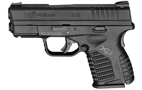 Springfield XDS 3.3 Single Stack 45ACP Black Holiday Package