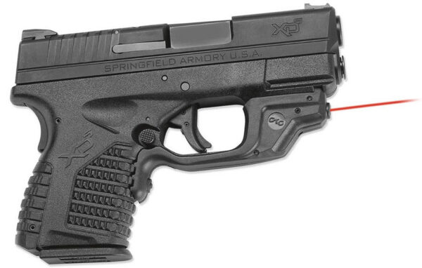 Springfield XDS 3.3 Single Stack 9mm Black Essentials Package with Crimson Trace Laserguard