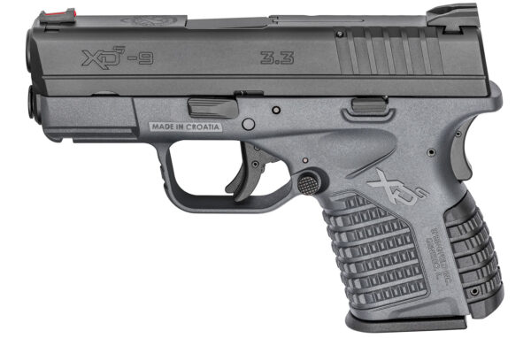 Springfield XDS 3.3 Single Stack 9mm Tactical Gray Essentials Package (Manufacturer Sample)