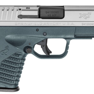 Springfield XDS 4.0 Single Stack 45ACP Bi-Tone with Titanium Blue Frame