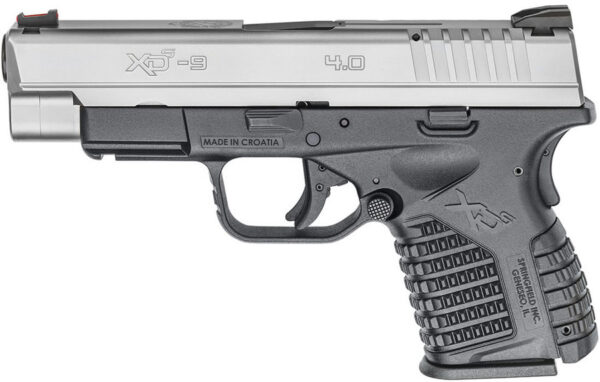 Springfield XDS 4.0 Single Stack 9mm Bi-Tone Pistol (Manufacturer Sample)