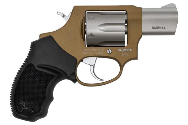 Taurus 856 Ultra Lite 38 Special Revolver with Burnt Orange Finish