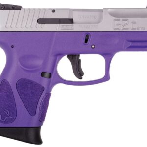 Taurus G2C 9mm Sub-Compact Pistol with Dark Purple Frame and Stainless Slide