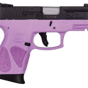 Taurus G2C 9mm Sub-Compact Pistol with Light Purple Frame and Black Slide