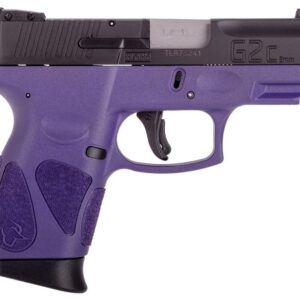 Taurus G2C 9mm Sub-Compact Pistol with Purple Frame and Black Slide