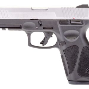 Taurus G3 9mm Striker-Fired Pistol with Gray Frame and Matte Stainless Slide