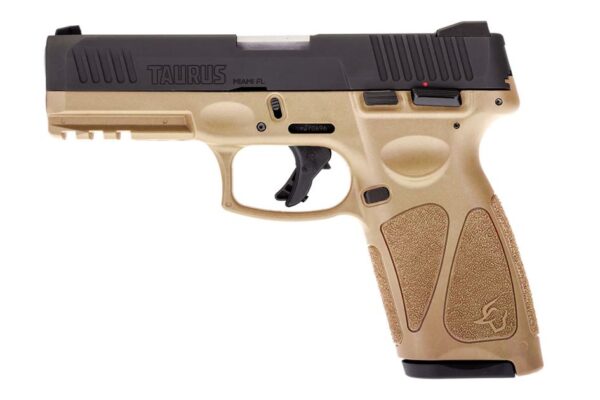 Taurus G3 9mm Striker-Fired Pistol with Tan Frame