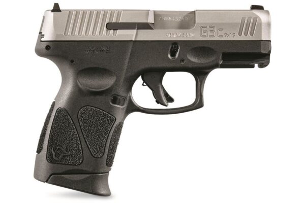 Taurus G3c 9mm Compact Striker-Fired Pistol with Stainless Slide