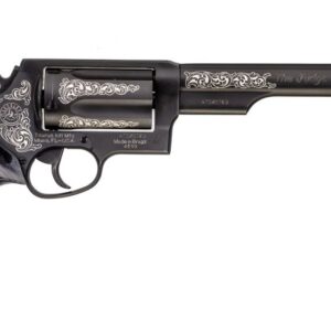 Taurus Judge .410/45 Black Revolver with Laser Engraved Scrolls