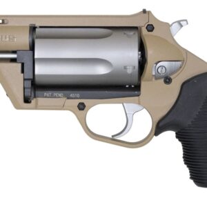 Taurus Judge Public Defender Poly 45/410 Flat Dark Earth Polymer Frame Revolver with Stainless Cylinder