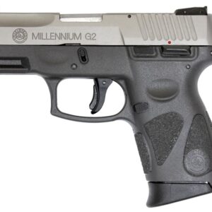 Taurus PT-111 Millennium G2 9mm Pistol with Stainless Slide and Gray Frame