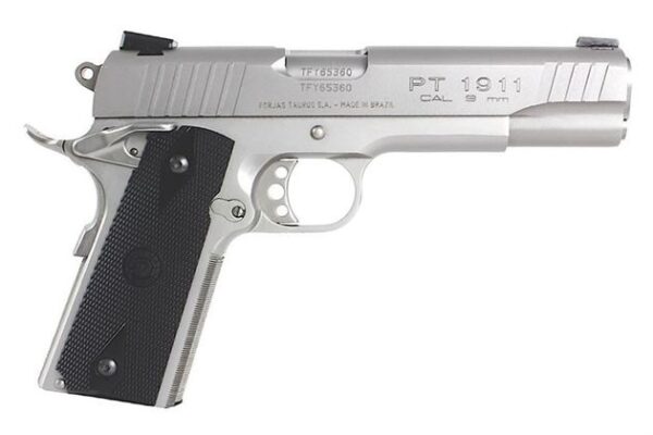 Taurus PT1911 9mm Stainless Steel Centerfire Pistol (Cosmetic Blemishes)