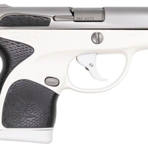 Taurus Spectrum .380 Auto White/Stainless Pistol with Black Grips