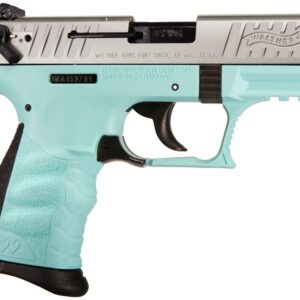 Walther P22 22LR Rimfire Pistol with Angel Blue Frame