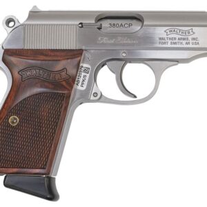 Walther PPK/S 380 ACP Stainless Carry Conceal TALO Exclusive with Wood Grips