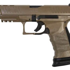 Walther PPQ M1 Classic 9mm Pistol with Coyote Tan Slide and Frame